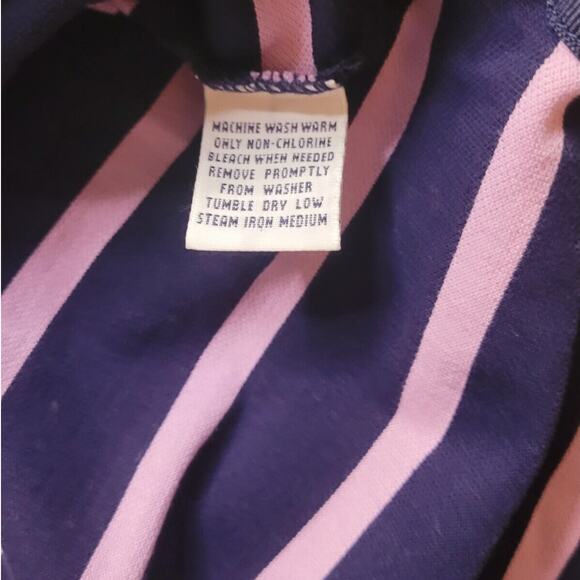 Polo Golf Ralph Lauren Men’s Performance Shirt Large Classic Stripe Pima Cotton - Picture 7 of 9